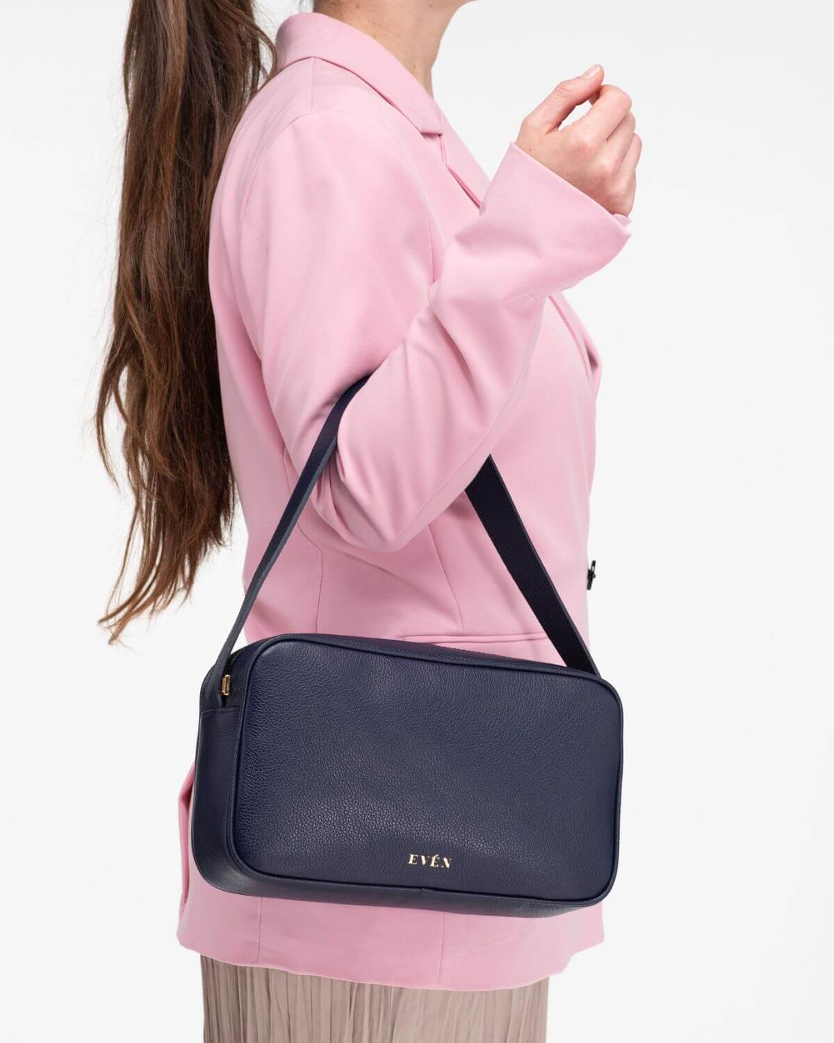Messenger Bag Dark Blue RHEA