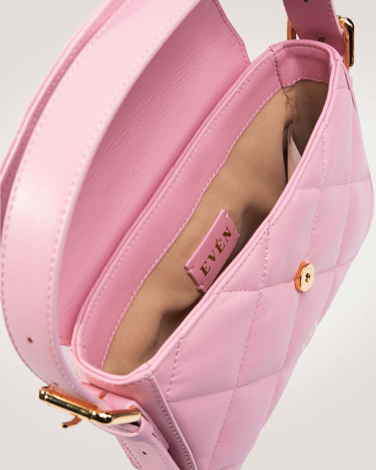 Pink Mini Baguette Bag Kate Lambskin Leather Kate