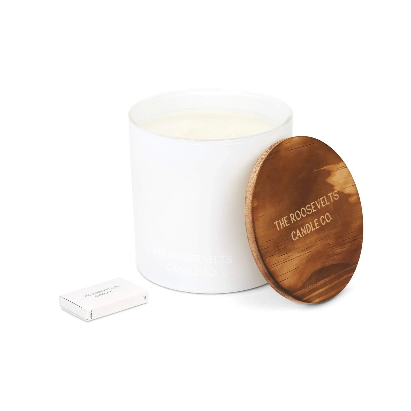 Everglades Citrus Bamboo Jasmine 3 Wick Candle The Roosevelts Candle Co.