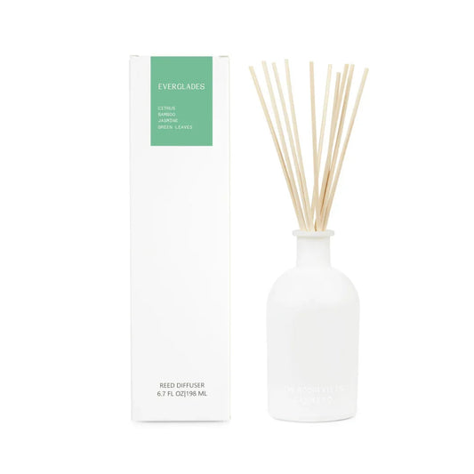 Everglades Citrus Bamboo Reed Diffuser The Roosevelts Candle Co.