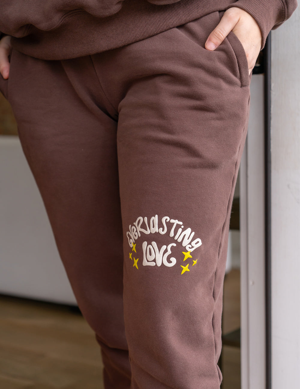 Everlasting Love Brown Unisex Sweatpant