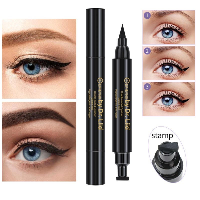 Double Ended Liquid Eyeliner Gluten-Free Winged Look EpiLynx