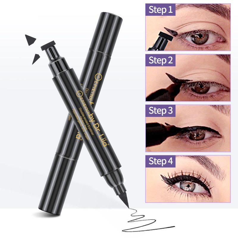 Double Ended Liquid Eyeliner Gluten-Free Winged Look EpiLynx