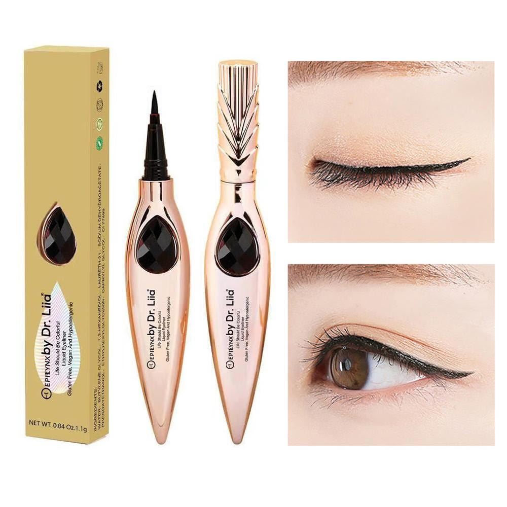 Long-Lasting Vegan Liquid Eyeliner - Waterproof & Smudge-Proof