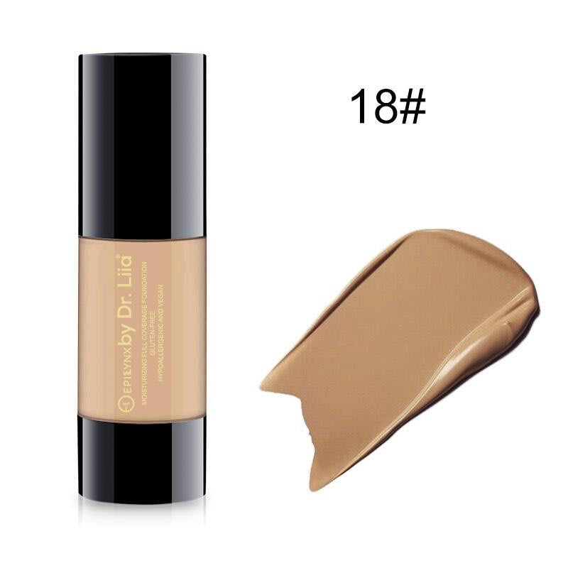 Full Coverage SPF 15 Foundation Natural-Looking Moisturizing Foundation