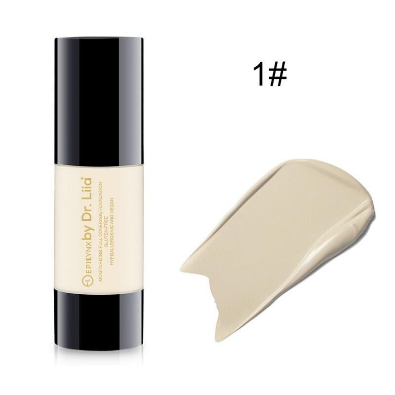 Full Coverage SPF 15 Foundation Natural-Looking Moisturizing Foundation