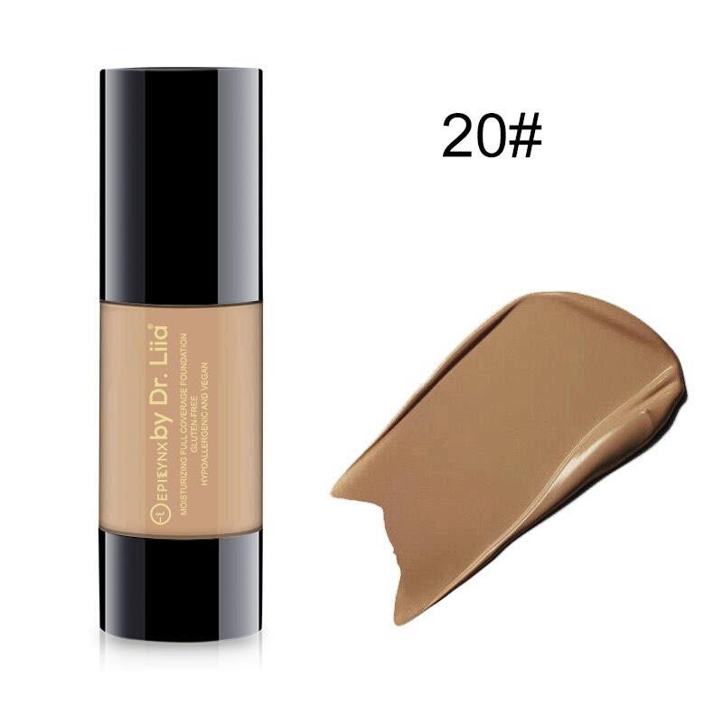 Full Coverage SPF 15 Foundation Natural-Looking Moisturizing Foundation