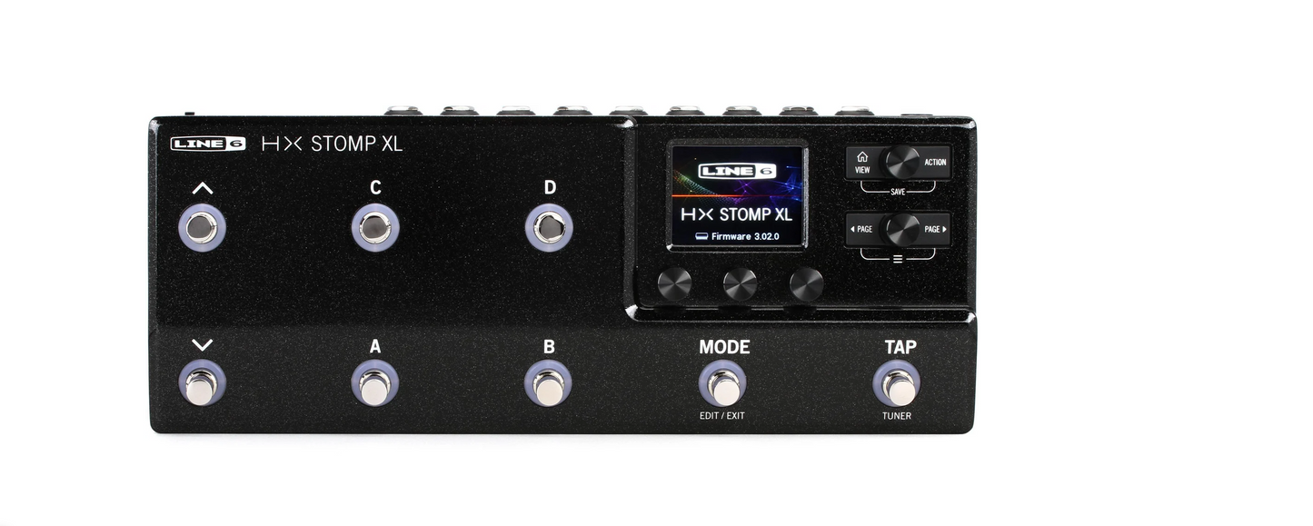 Guitar Multi-effects Floor Processor with 8 Footswitches Line 6 HX Stomp XL