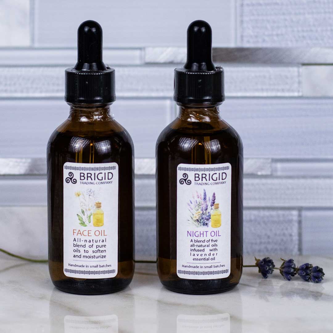 All Natural Face & Night Oil Hydrating Face Oil Brigid Trading Company