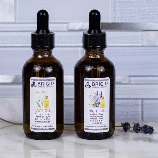 All Natural Face & Night Oil Hydrating Face Oil Brigid Trading Company