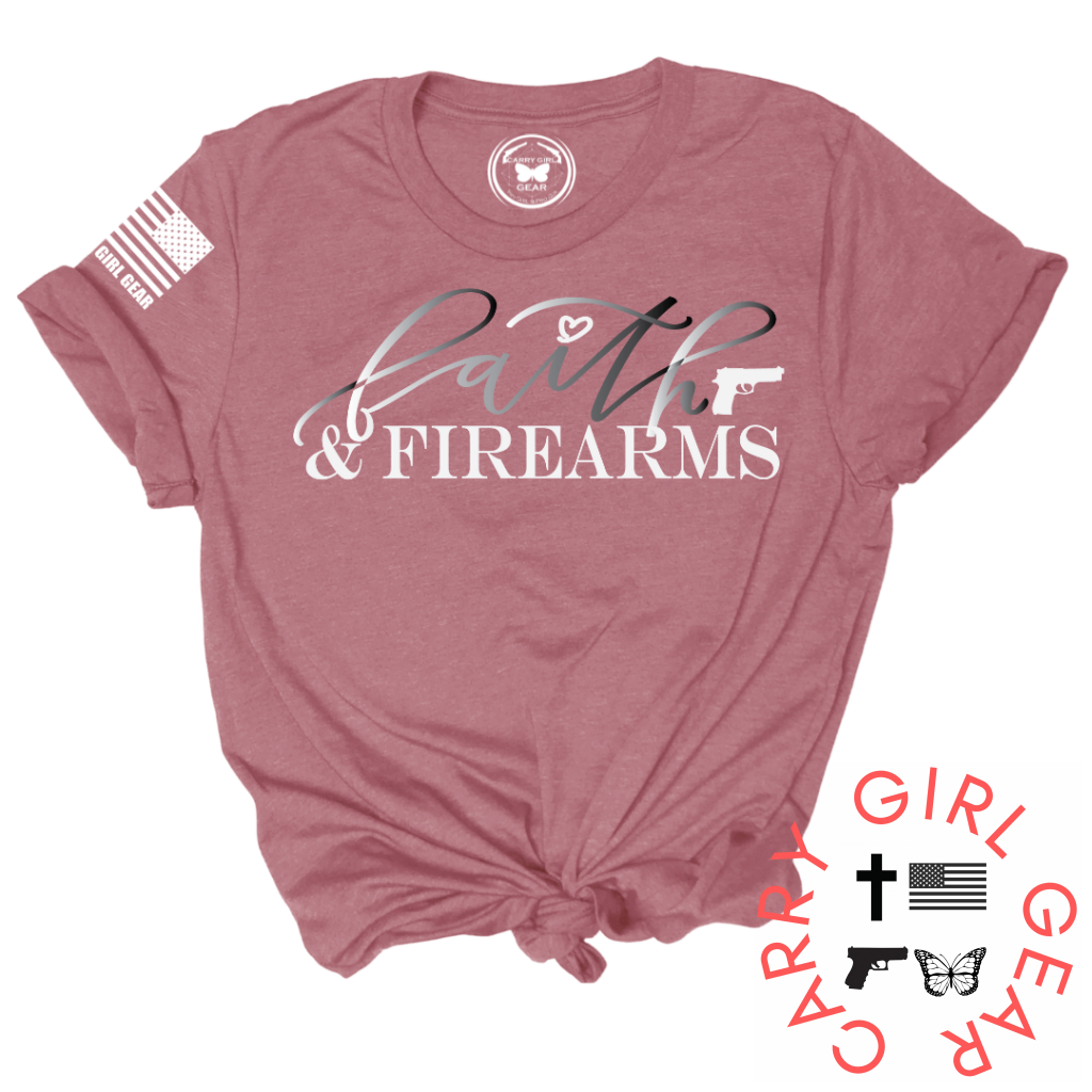FAITH & FIRE Women's Fitted Tee