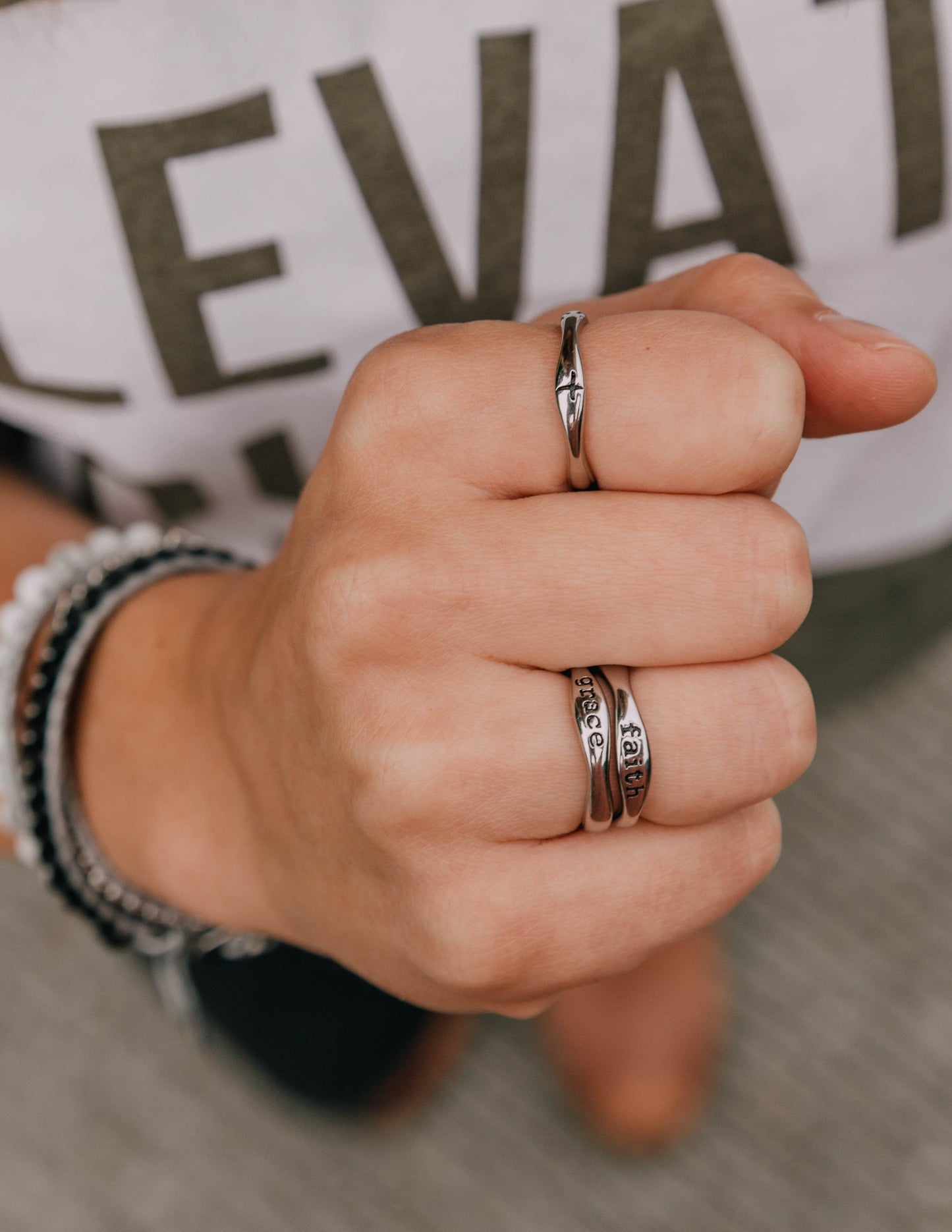 Faith Dainty Ring Jewelry