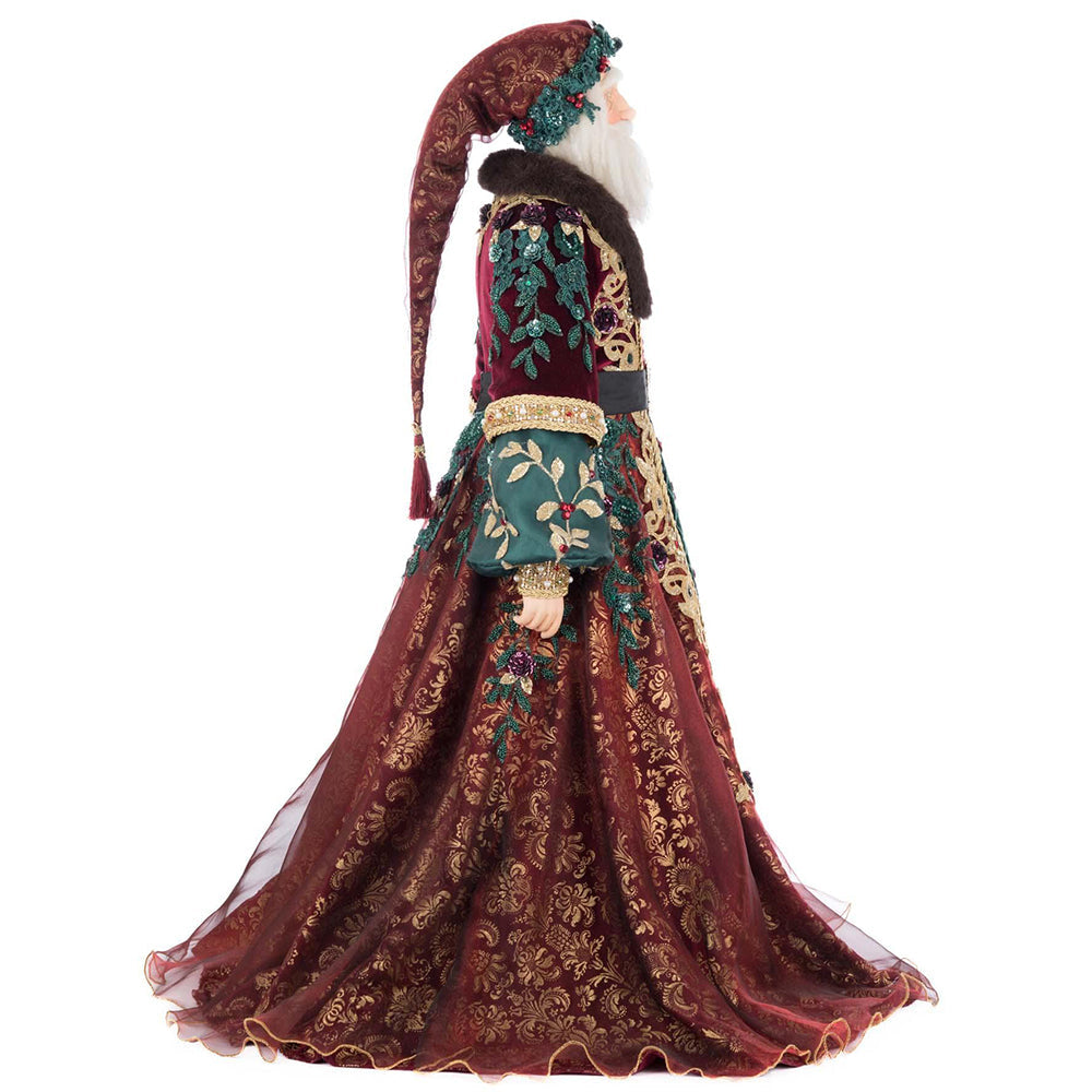 Father Nicolas Balsam Doll Winter Decor 34.5 Inch Katherine's Collection