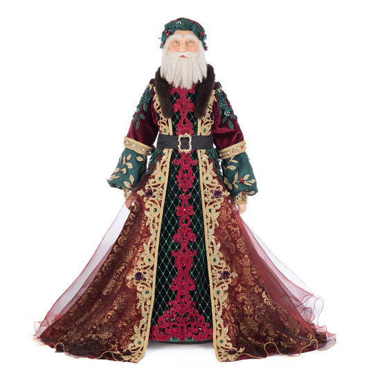 Father Nicolas Balsam Doll Winter Decor 34.5 Inch Katherine's Collection