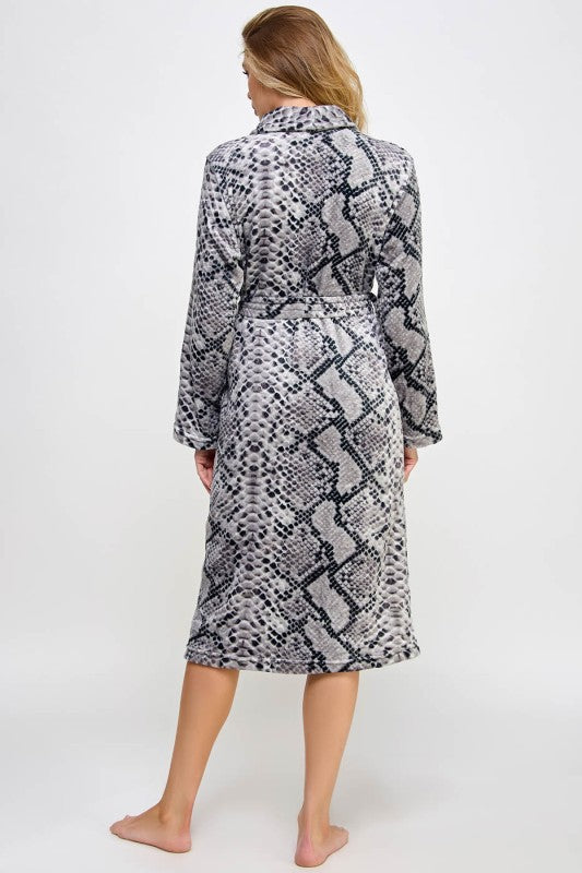 Python Print Soft Payton Robe