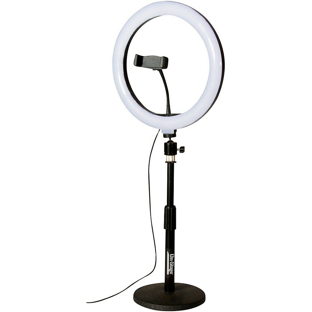 LED Ring Light Kit with Bluetooth Remote and Adjustable Stand On-Stage VLD360