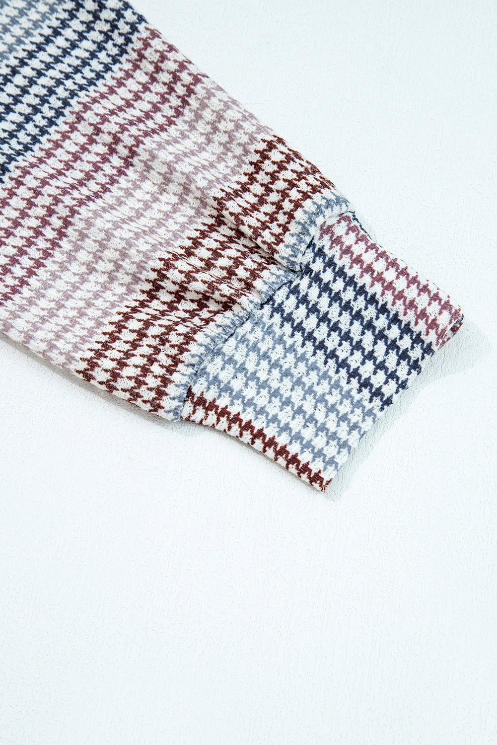 Colorblock Patchwork Baggy Hoodie Oversized Fit DUNE