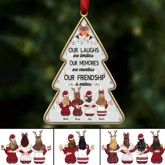 Personalized Acrylic Christmas Decorations 10CM Hang Creative Gifts
