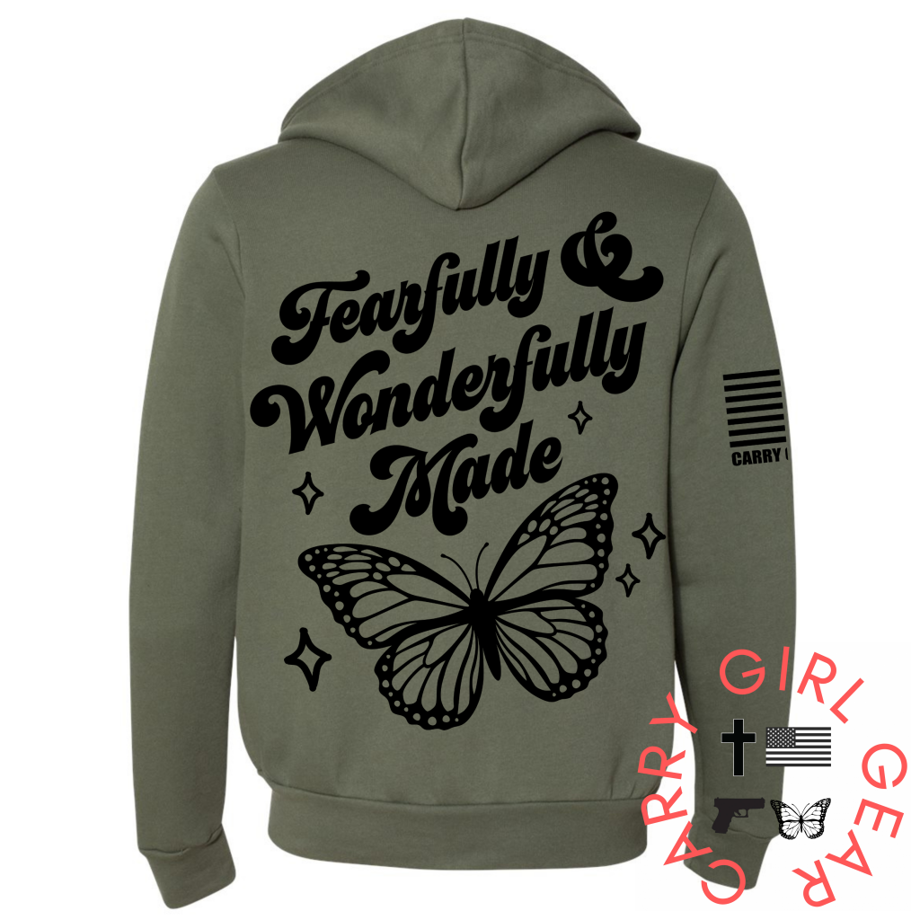 Fearfully & Wonderfully Made Lightweight Zippered Hoodie CGG