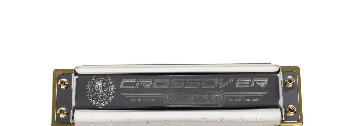 Hohner Marine Band Crossover A Major Diatonic Harmonica