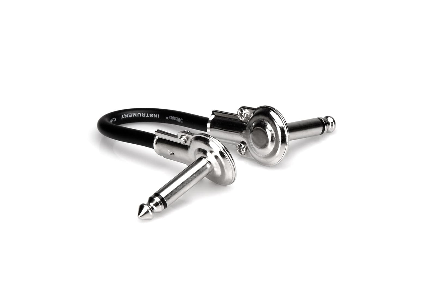 Low-Profile Right-Angle Guitar Patch Cable 6 inch 6 PACK Hosa IRG-600.5
