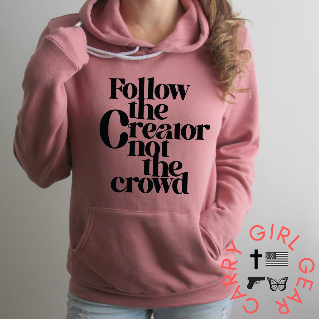 Follow Hoodie Unisex Pullover Hoodie Carry Girl Gear