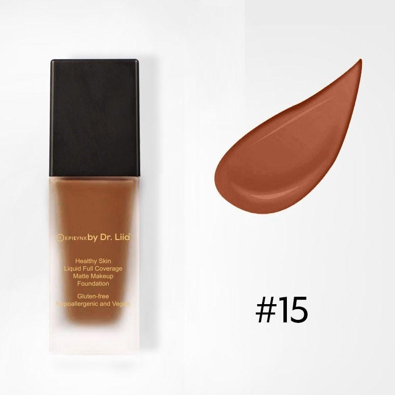 Healthy Skin Liquid Full Coverage Matte Makeup Foundation SPF 30