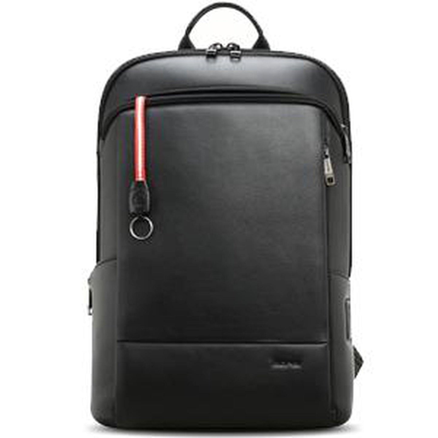 Anti-Theft Leather Backpack with Hidden Pockets 17' Men's FR Fashion Co.