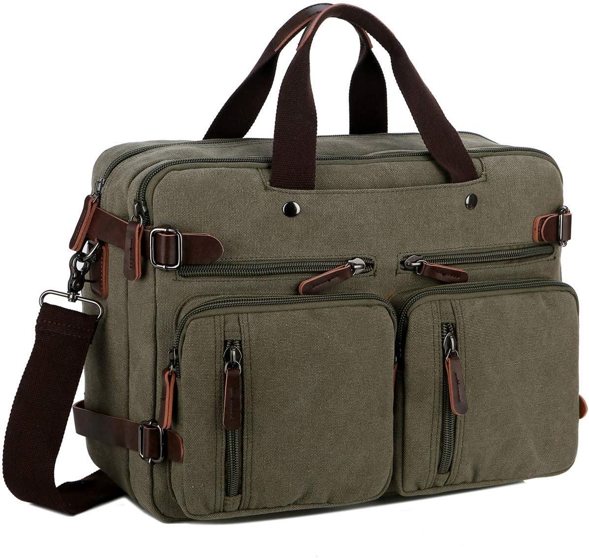 Convertible 17' Briefcase Backpack FR Fashion Co.