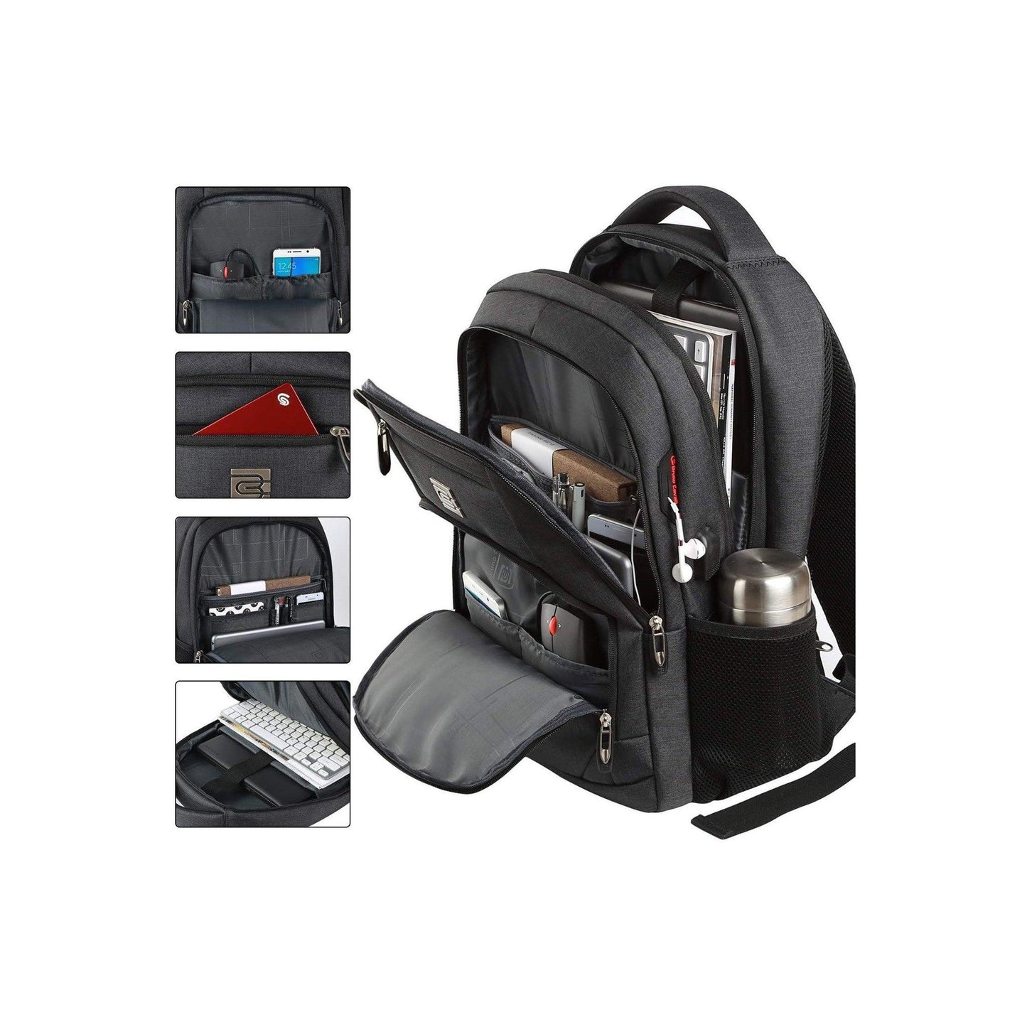 Anti-Theft 18' Travel Backpack FR Fashion Co.