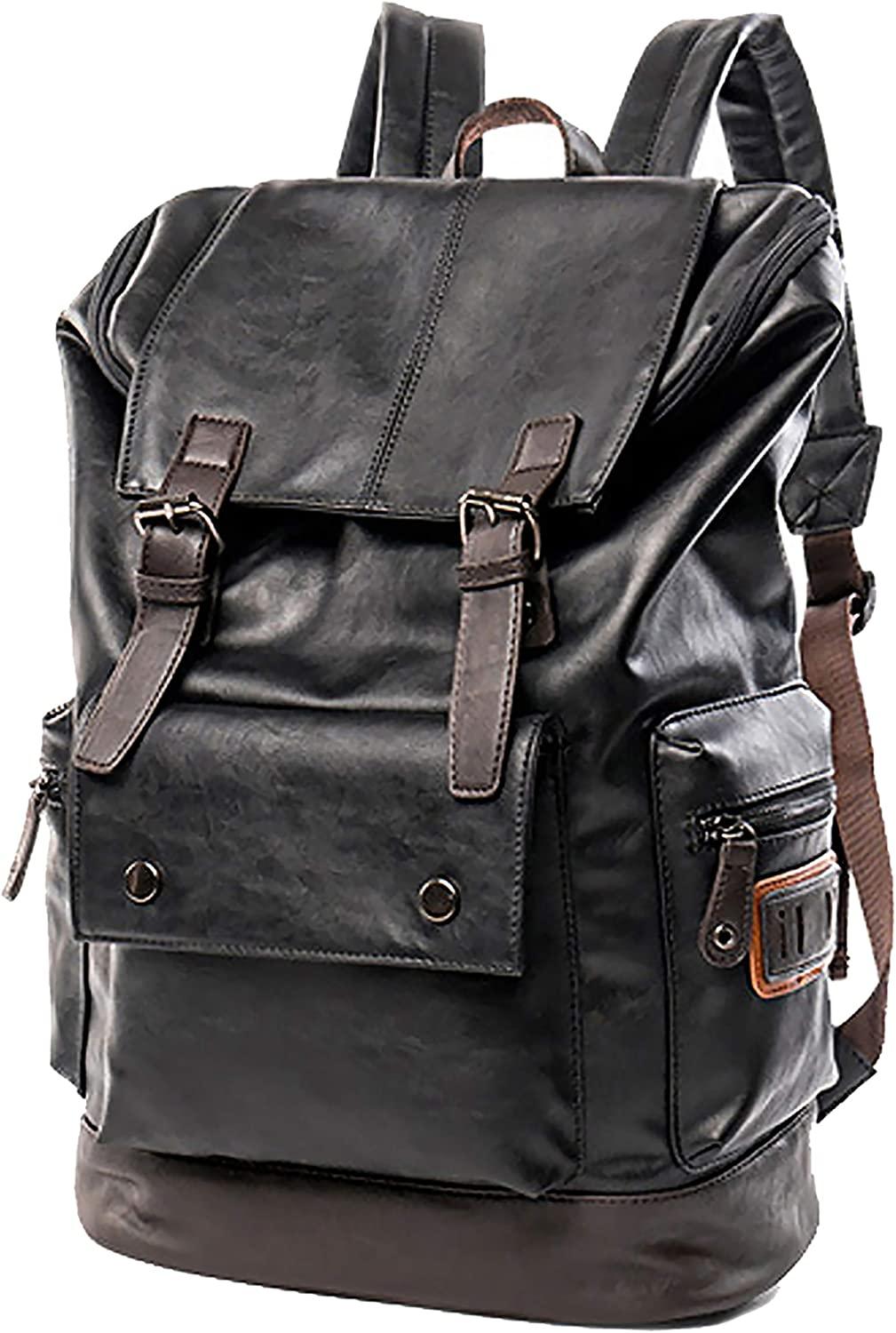 Vintage Leather 18' Backpack Men's FR Fashion Co.
