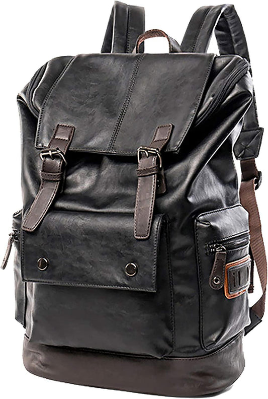 Vintage Leather 18' Backpack Men's FR Fashion Co.