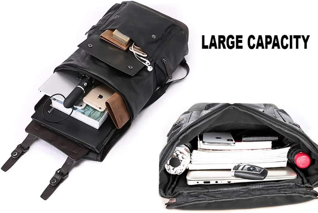 Vintage Leather 18' Backpack Men's FR Fashion Co.