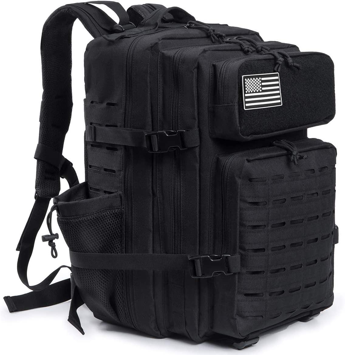 45L Tactical Backpack Durable 900D Polyester Bag FR Fashion Co.