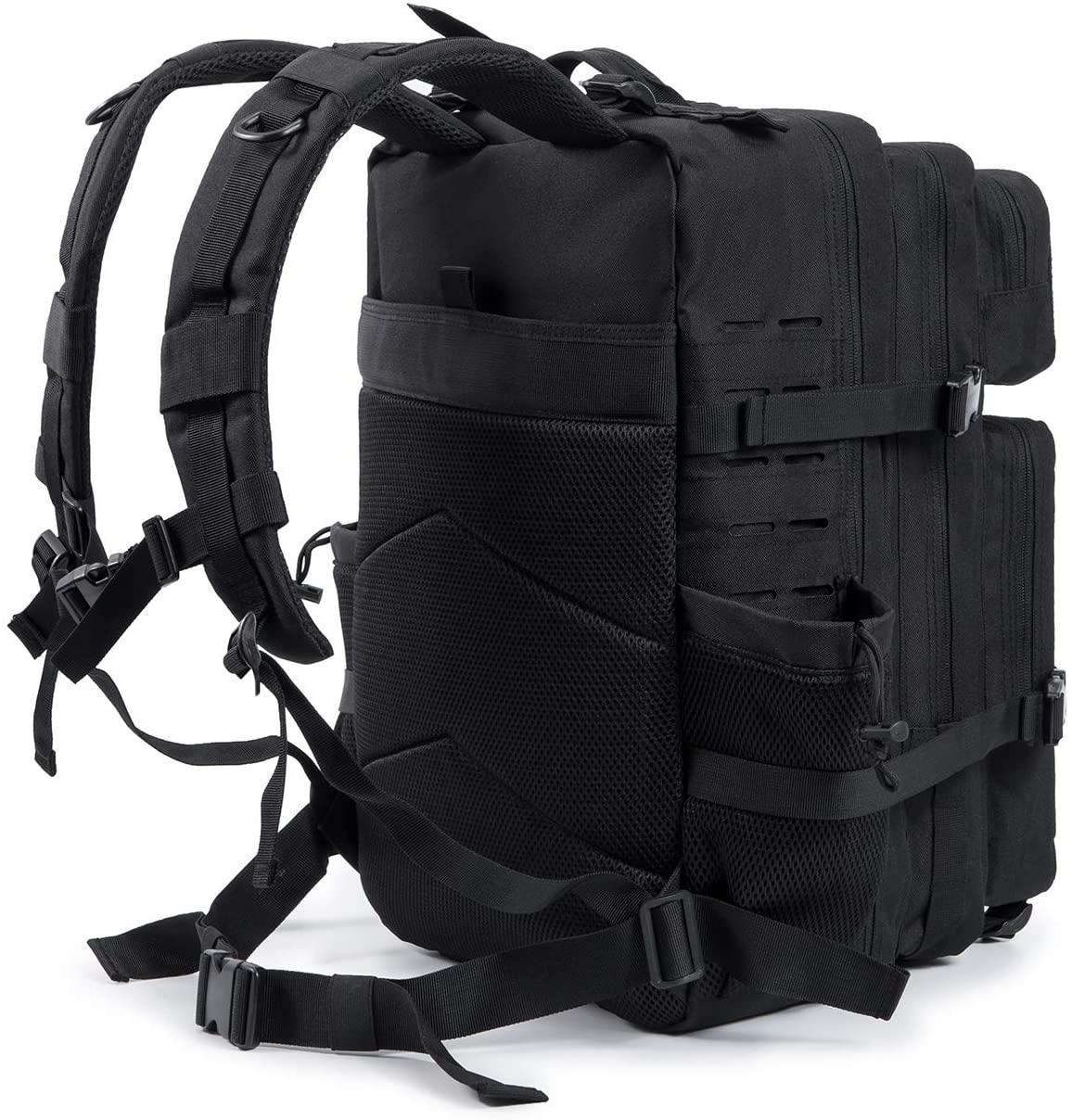 45L Tactical Backpack Durable 900D Polyester Bag FR Fashion Co.