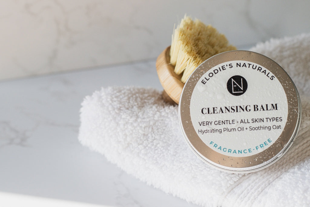 Face Cleansing Balm Fragrance-Free Face Cleanser Elodie's Naturals