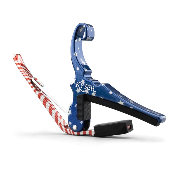 Kyser Quick-Change Capo - Stars and Stripes,NEW