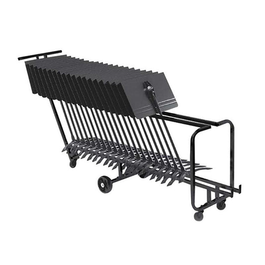 Manhasset Music Stand Storage Cart, Holds 25 -NEW