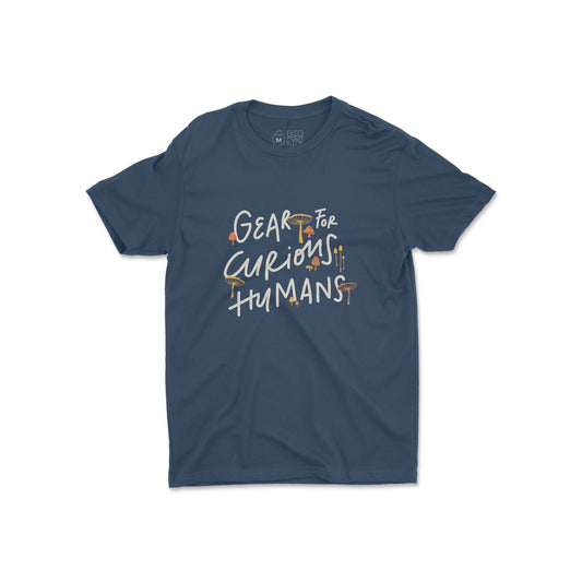 Curious Humans Relaxed Graphic T-Shirt 100% Cotton Mad Goat Studio