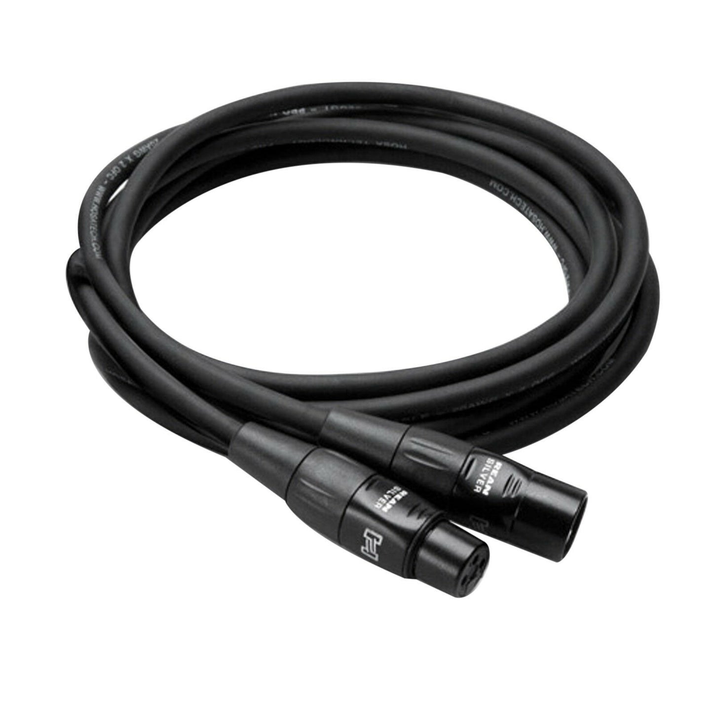 Hosa Pro 10 Feet Microphone Cable with Neutrik REAN Connectors 2 Pack