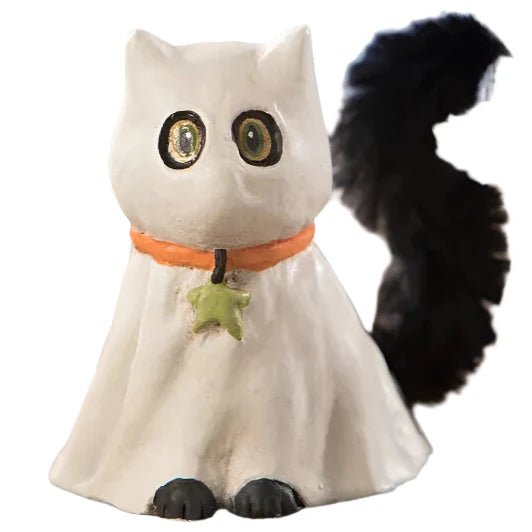 Halloween Casper Black Cat Mini Ghost Holiday Decor Bethany Lowe Designs