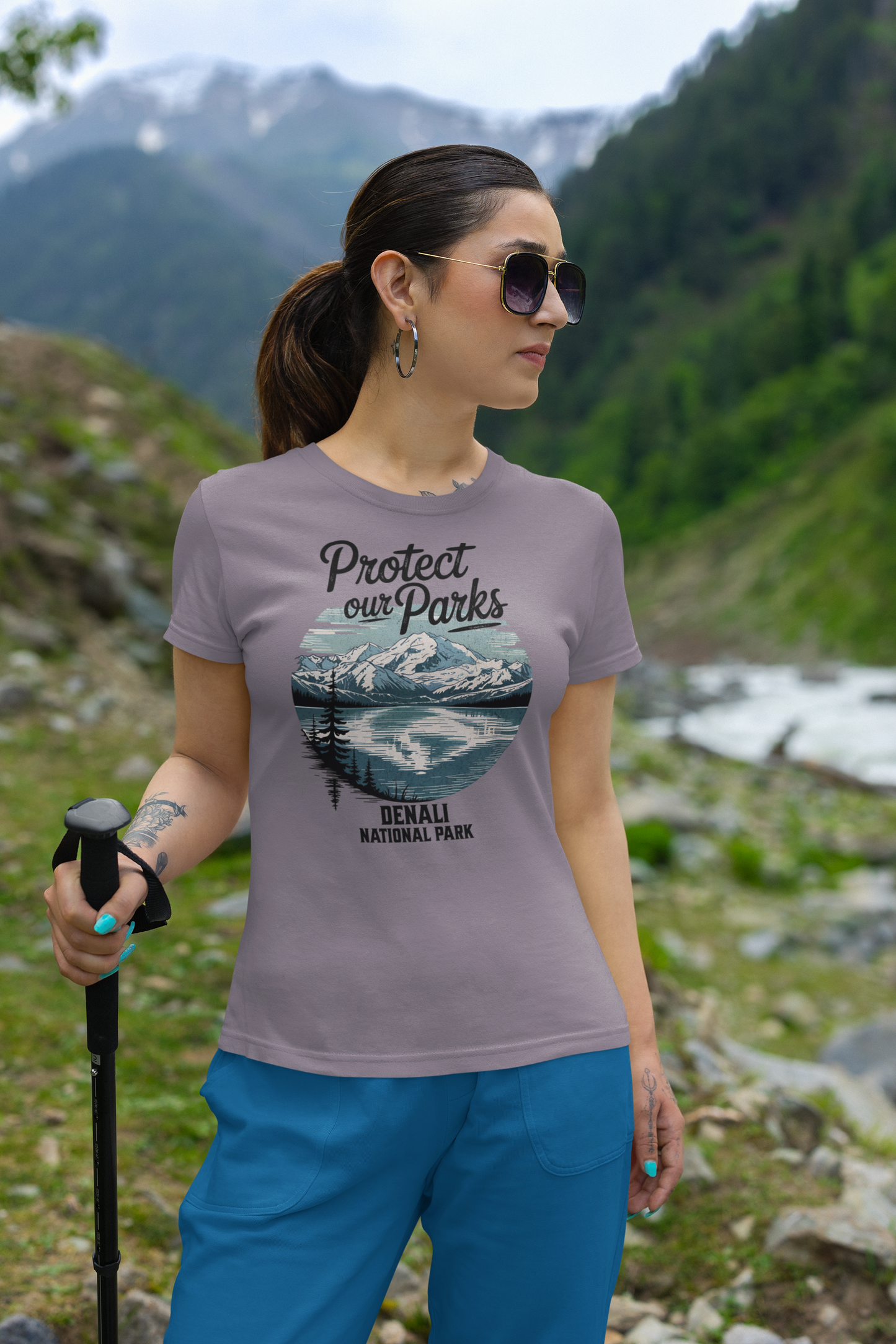 Protect Our Parks Denali National Park Unisex Fit Soft T-Shirt