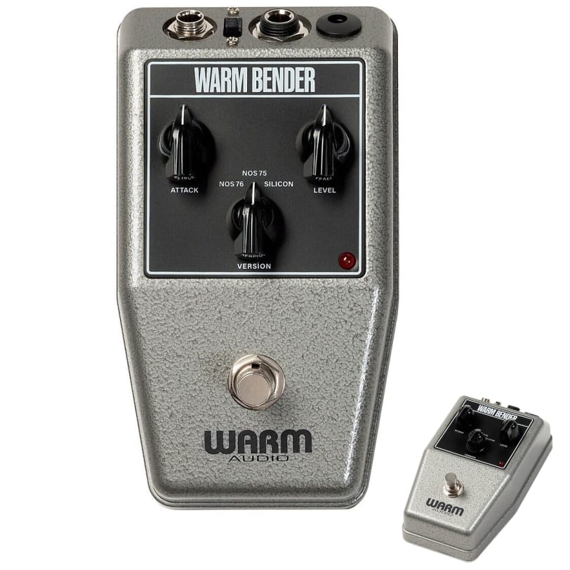 Warm Audio Warm Bender Fuzz Effects Pedal Silver with 3 Circuits