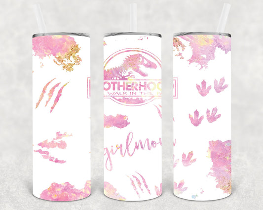 #girlmom 20 oz Skinny Tumbler