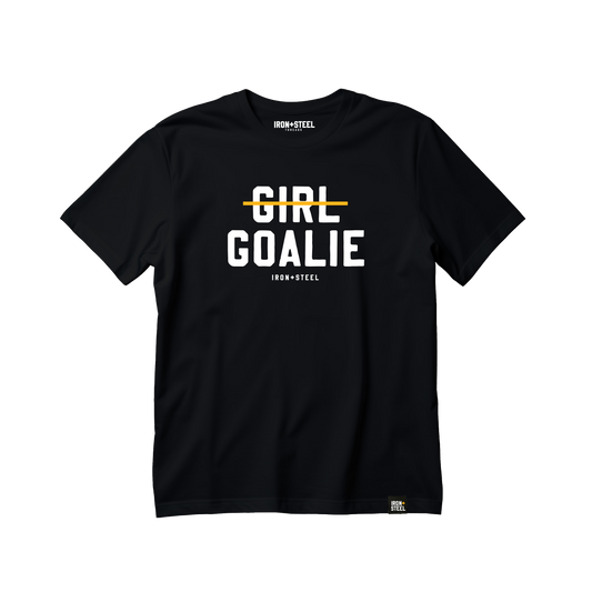 Girl Goalie Hockey T-Shirt Unisex Fit