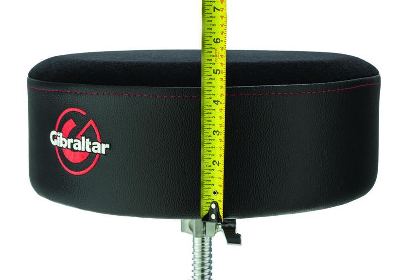 Round Super Soft Drum Throne 13.75 inch Seat Gibraltar 9608SFT