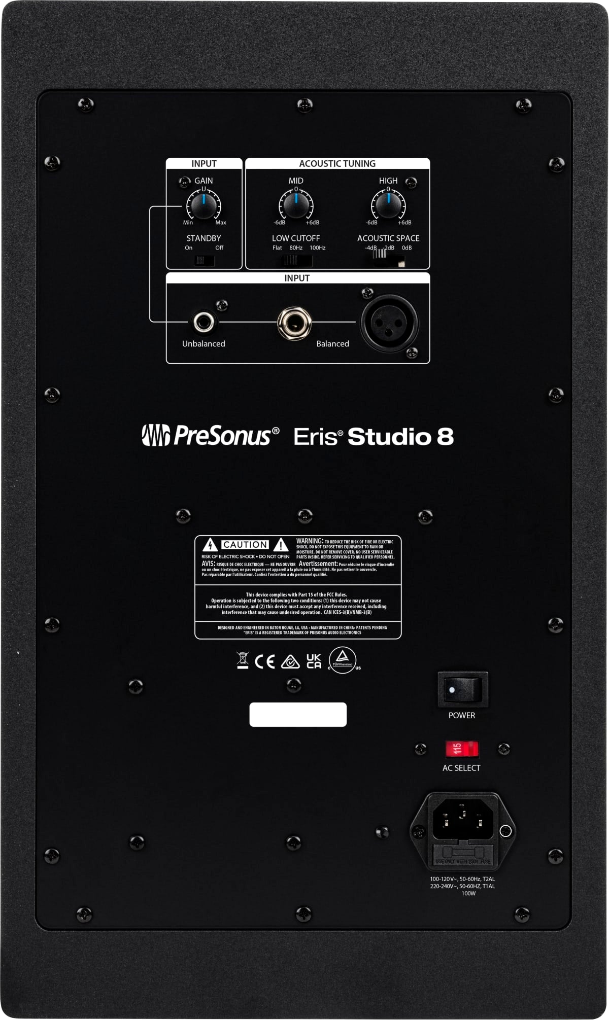 PreSonus Eris Studio 8 8-inch Powered Studio Monitor