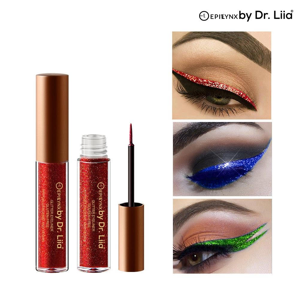 Vegan Glitter Liquid Eyeliner for Shimmer & Shine by EpiLynx