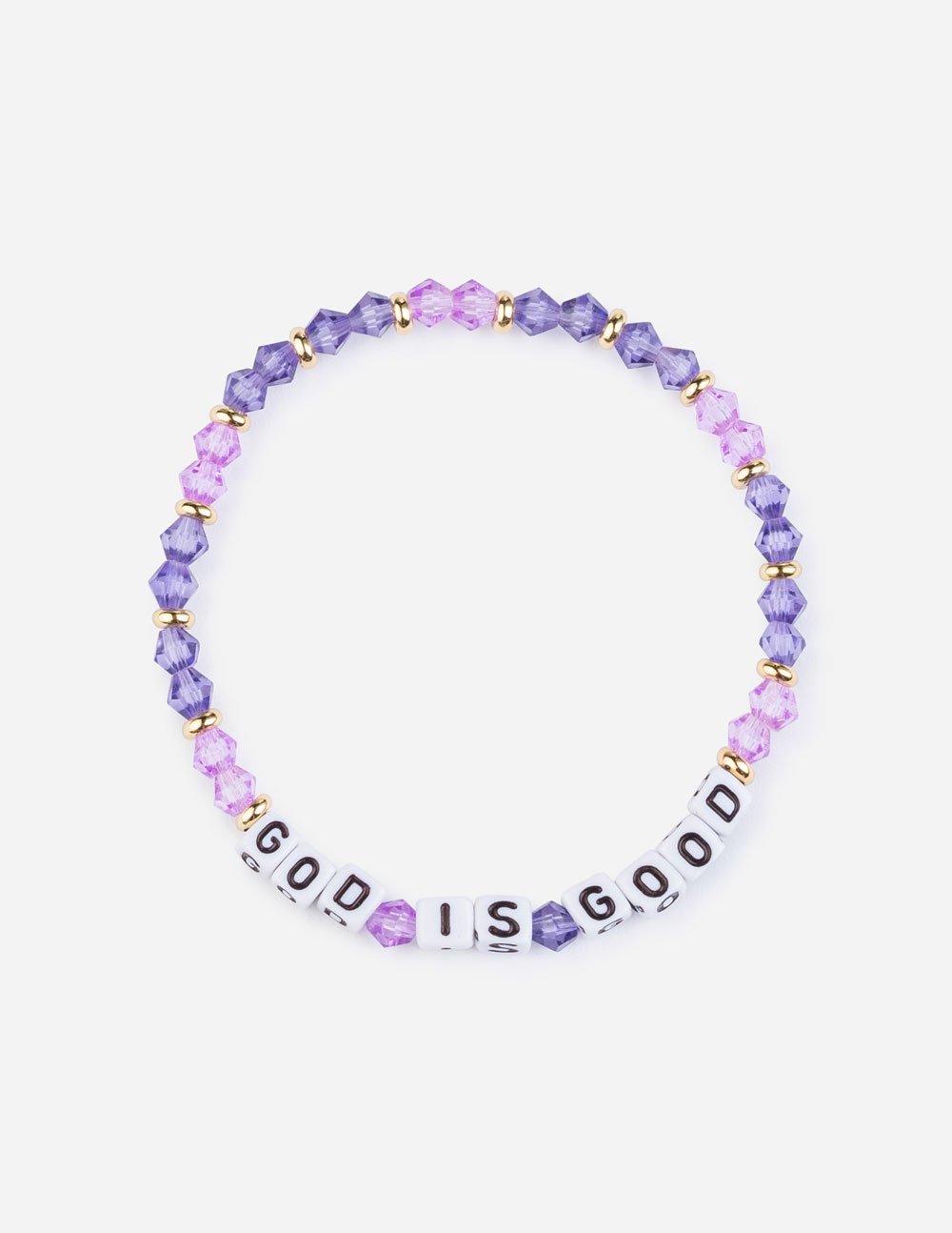 God is Good Letter Bracelet Faith Jewelry Elevated Faith