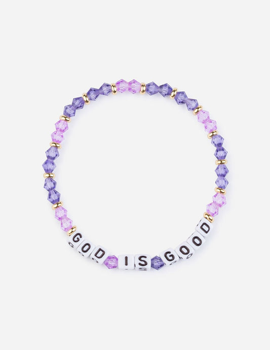 God is Good Letter Bracelet Faith Jewelry Elevated Faith